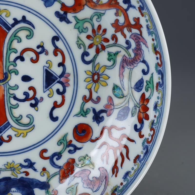 YFQHDD Dekoratív tábla Antik Porcelán Gyűjtemény Nappali, Háztartási Porceland Dekoráció Kreatív Kézműves