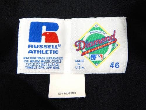1995-ben a Houston Astros Pedro Martinez 41 Játék Kibocsátott Fekete Jersey 30 Patch 46 63 - Játék Használt MLB Mezek