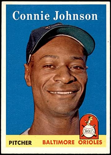 1958 Topps 266 Connie Johnson Baltimore Orioles (Baseball Kártya) EX/MT Orioles