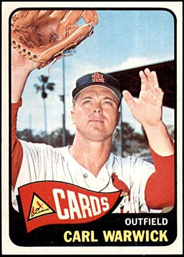 1965 Topps 357 Carl Warwick St. Louis Cardinals (Baseball Kártya) NM Bíborosok