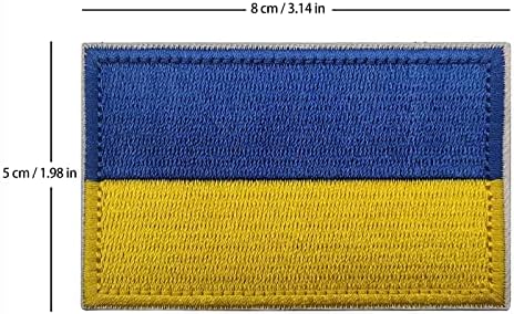 3 db ukrán Zászló Térkép Jelvény Foltok,Hímzett Karszalagot UKR Szigony Meghatározott Varráshoz A Hátizsák Hátizsák, Kabát, Egységes