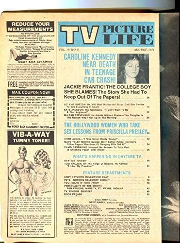 TV-Kép Élet-Jackie-Arisztotelész Onassis-Priscilla Presley-Aug-1974
