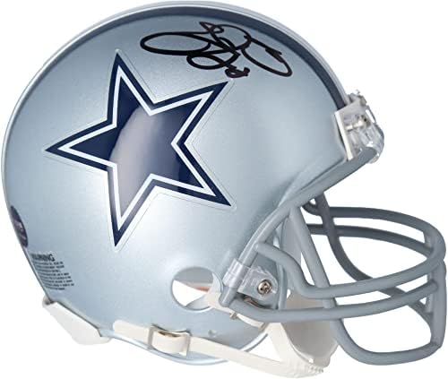 Dallas Cowboys Emmitt Smith Dedikált Mini Sisak - Dedikált NFL Mini Sisak