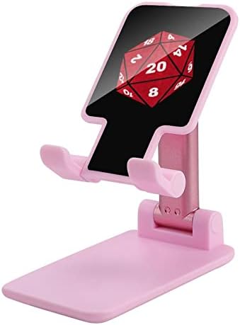 D20 Kocka Dungeons Összecsukható Asztali mobiltelefon Jogosultja Hordozható Állítható Állvány Utazási Íróasztal Kiegészítők