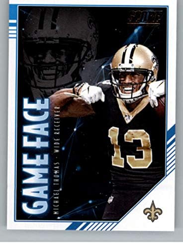 2020 Pontszám Játék Arcát 11 Michael Thomas New Orleans Saints NFL Labdarúgó-Trading Card