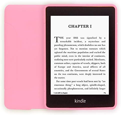Youngme Kindle Cover - TPU Gél Védő tok 10 Gen 2019 Kiadás 8. Gen Kiadás (nem fér Kindle Paperwhite vagy Kindle Oázis) (Rózsaszín)