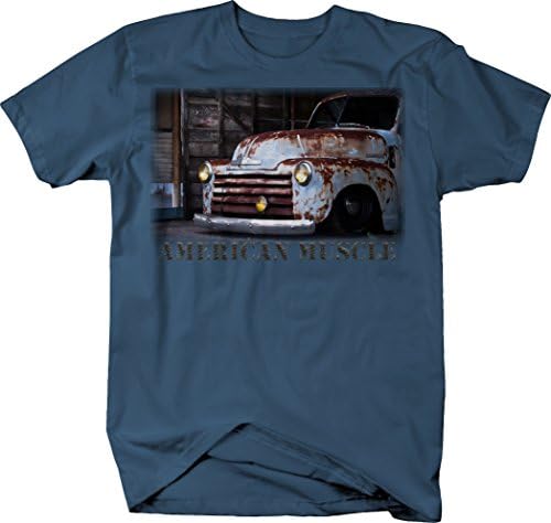 Amerikai Izom Klasszikus Patina Pickup 3100 Rozsdás Vintage Tshirt