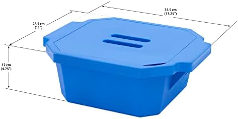 SP BEL-ART Magic Touch 2, NAGY Teljesítményű Kék JÉG PAN; 1.0 Literes Mini Modell, FEDŐ (M16807-1101)