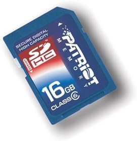 16 gb-os SDHC High Speed Class 6 Memóriakártya GE J1455 Digitális Fényképezőgép - Secure Digital High capacity 16 G KONCERT
