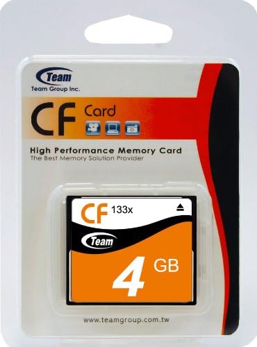 4 gb-os Csapat CF Memória Kártya Nagy Teljesítményű 133x A HP PhotoSmart 618 618 én 912. Ez a Kártya Jön.