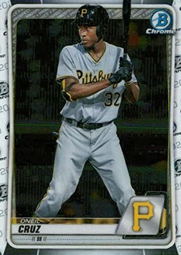 2020 Bowman Chrome-Tervezet BD-65 Oneil Cruz RC Újonc Pittsburgh Pirates MLB Baseball Trading Card