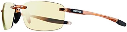 Revo Napszemüveg Leereszkedni N: Polarizált Lencse Keret nélküli, Téglalap alakú Keret