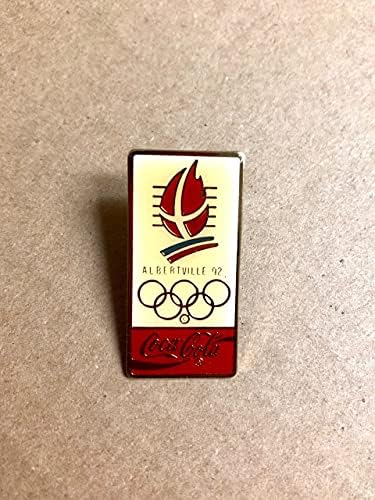 A Coca-Cola 1992-Es Albertville Olimpiai zománc pin