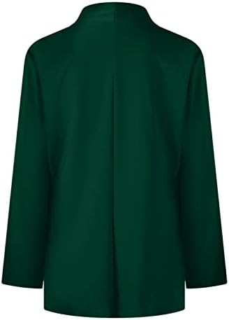 Blézer Kabátok Női Alapvető Könnyű Outwear Nyissa ki az Elülső Vékony Kabát 2023 Divat Blézer