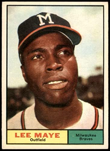1961 Topps 84 Lee jó, biztos vagyok benne Milwaukee Bátrabbak (Baseball Kártya) EX+ Bátrabbak