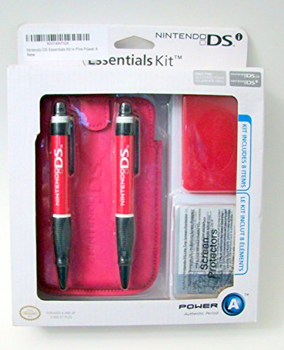 Új Rózsaszín Nintendo DS Essentials Készlet Hatalom Egy