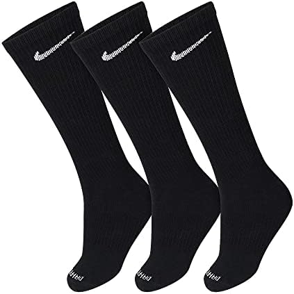 Nike Férfi Mindennapi Plusz Könnyű Képzés Személyzet Zokni (3 Csomag)