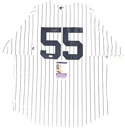 Sonny Szürke aláírt mez PSA COA New York Yankees Dedikált Vörösök - Dedikált MLB Mezek