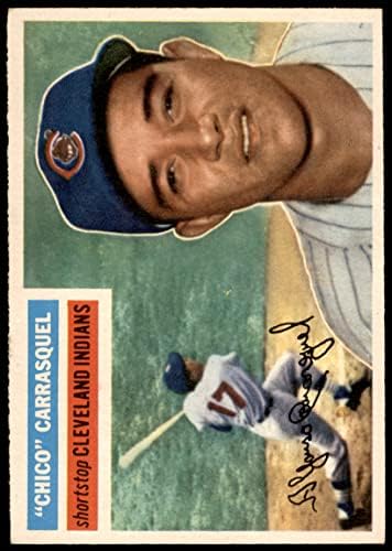 1956 Topps 230 Chico Carrasquel Cleveland indians (Baseball Kártya) VG/EX+ Indiánok