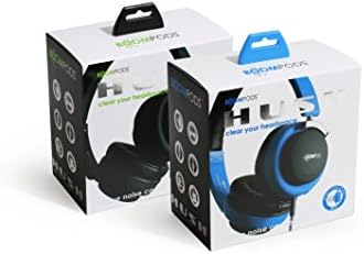 BoomPods Csitt Aktív Zajszűrős Fejhallgató OnEar Kényelmes Fülpárna, Mély, Erős Zaj Csökkentés